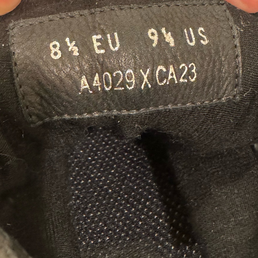 Z Zegna Techmerino High Top suede Sneakers. Mens 9 1/2 - Picture 6 of 7